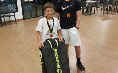 Teo Wins Colorado 14 & Under Pumpkin Tennis Tournament at 9 Years Old